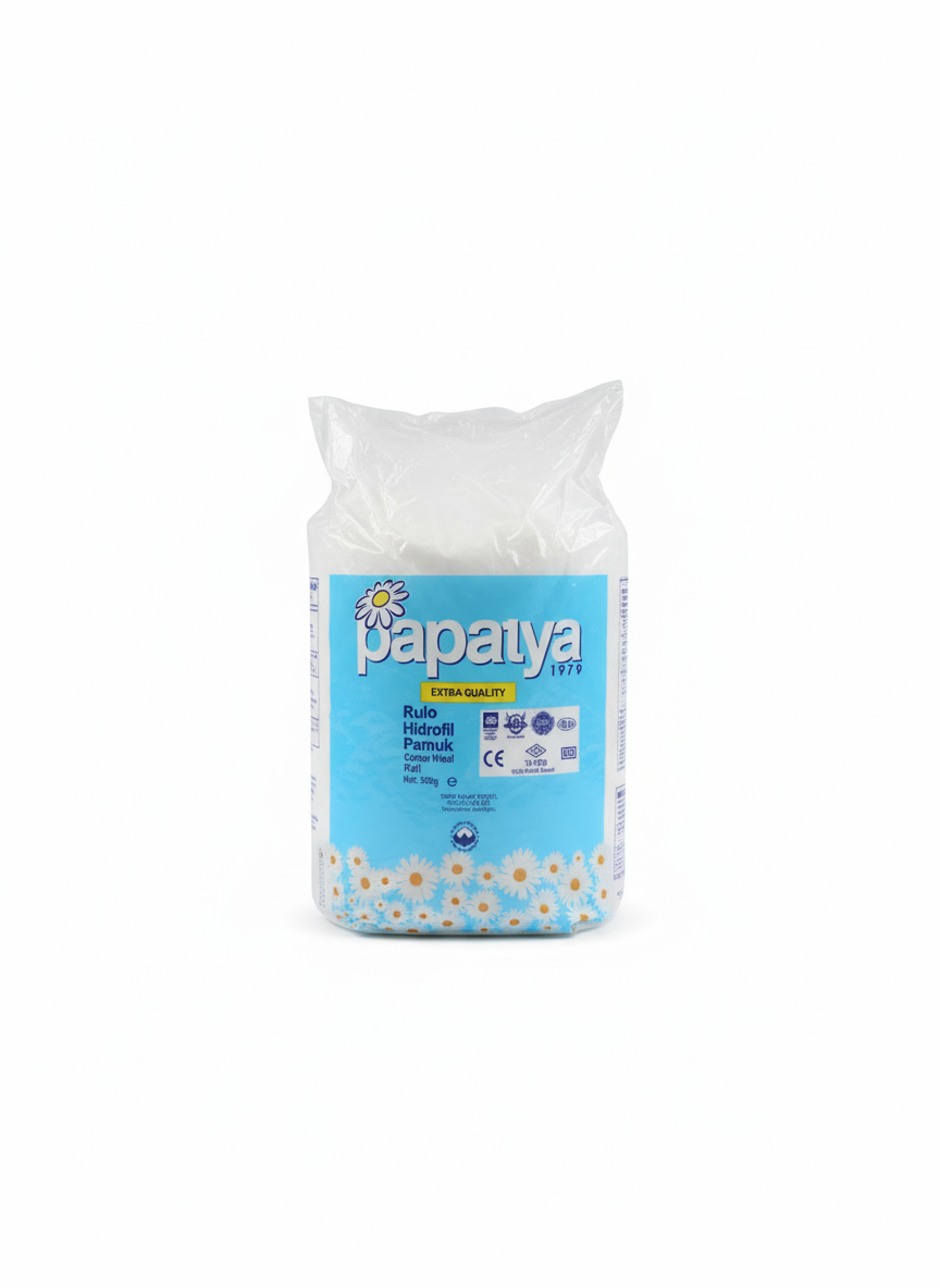 PAPATYA Rulo Hidrofil Pamuk 500gr
